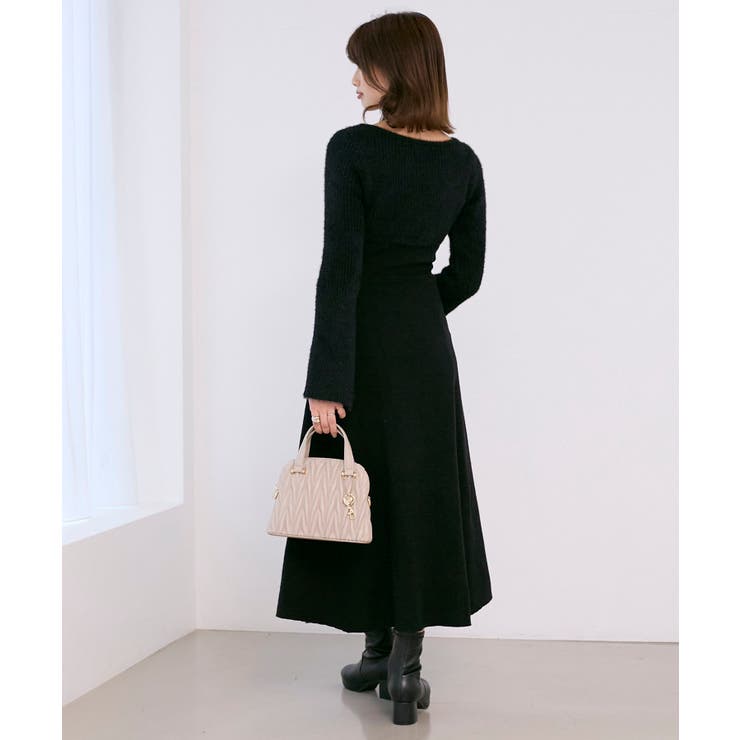 リボンボレロドッキングニットワンピ | MAJESTIC LEGON  | 詳細画像22 