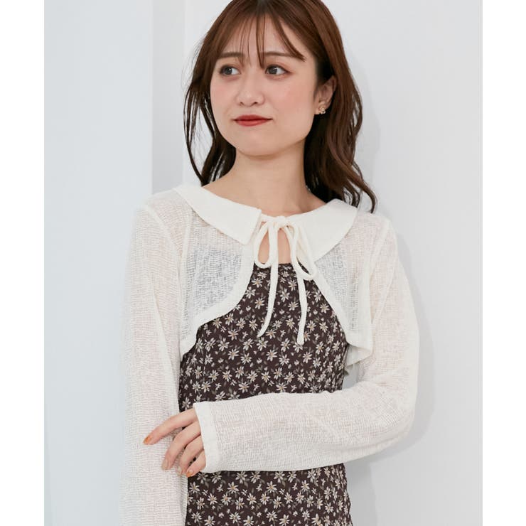 ショートボレロセットキャミワンピース | MAJESTIC LEGON  | 詳細画像12 