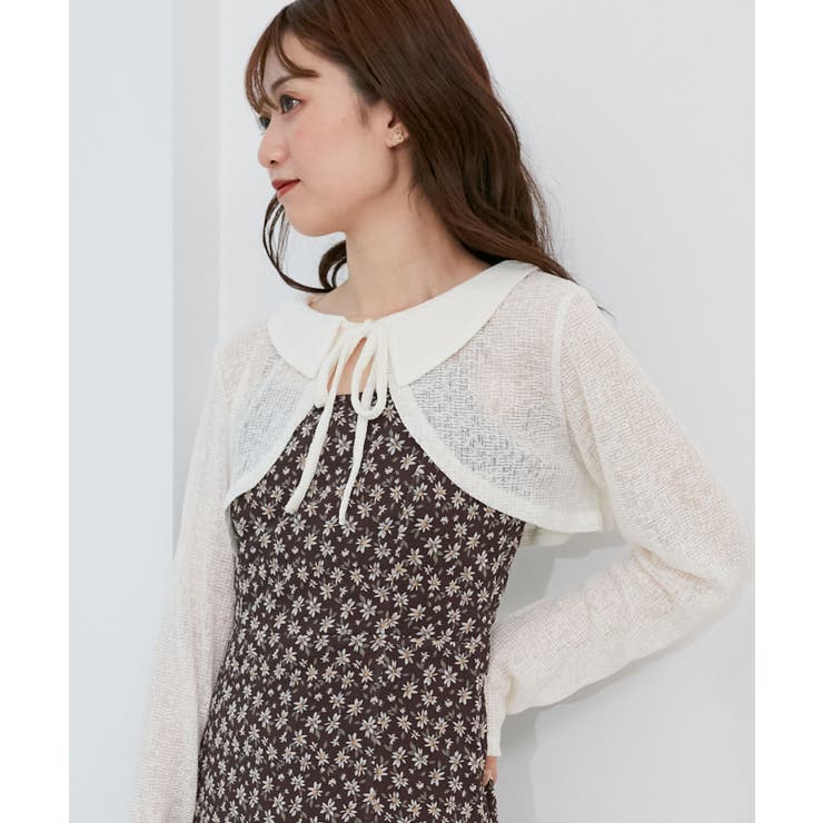 ショートボレロセットキャミワンピース | MAJESTIC LEGON  | 詳細画像13 