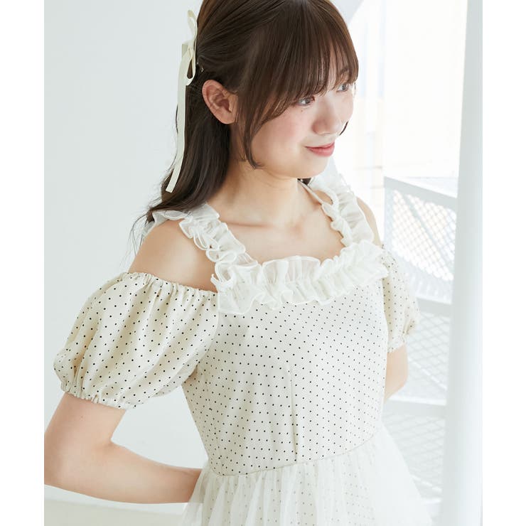 スイートチュールティアードワンピース | MAJESTIC LEGON  | 詳細画像11 