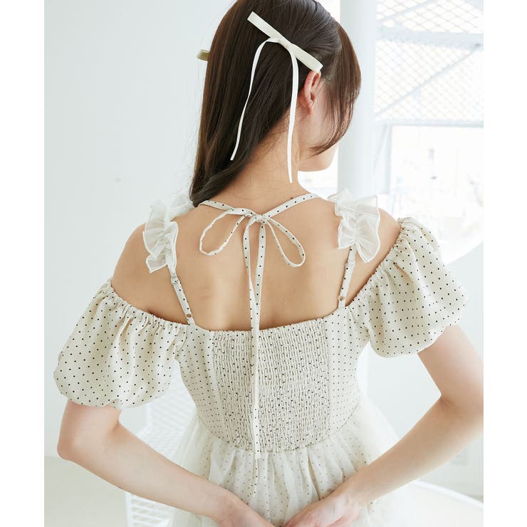 スイートチュールティアードワンピース | MAJESTIC LEGON  | 詳細画像12 