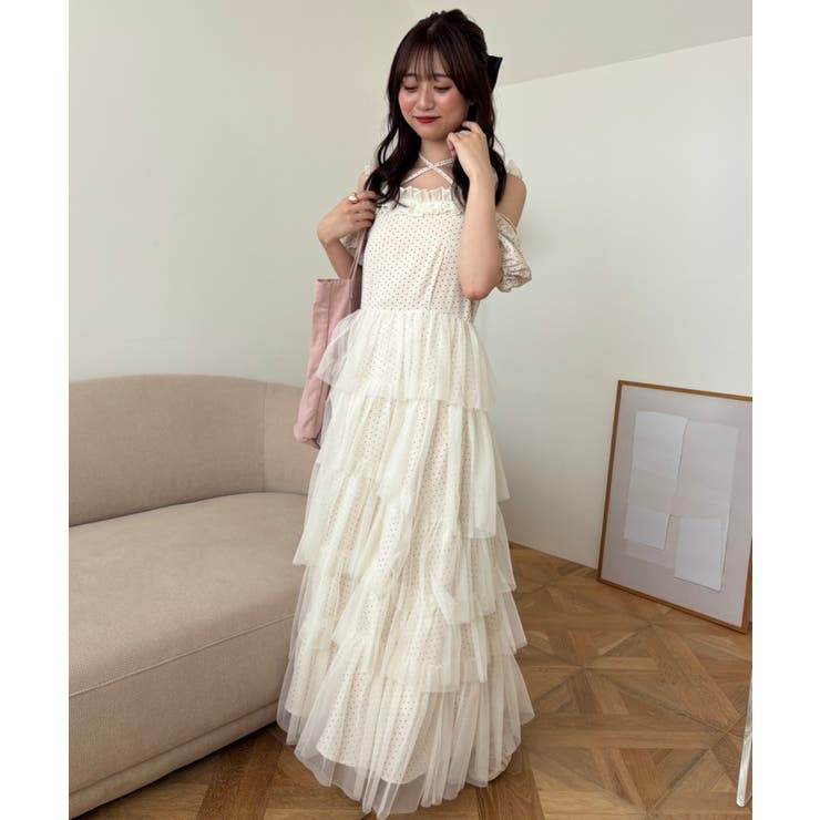 スイートチュールティアードワンピース | MAJESTIC LEGON  | 詳細画像2 