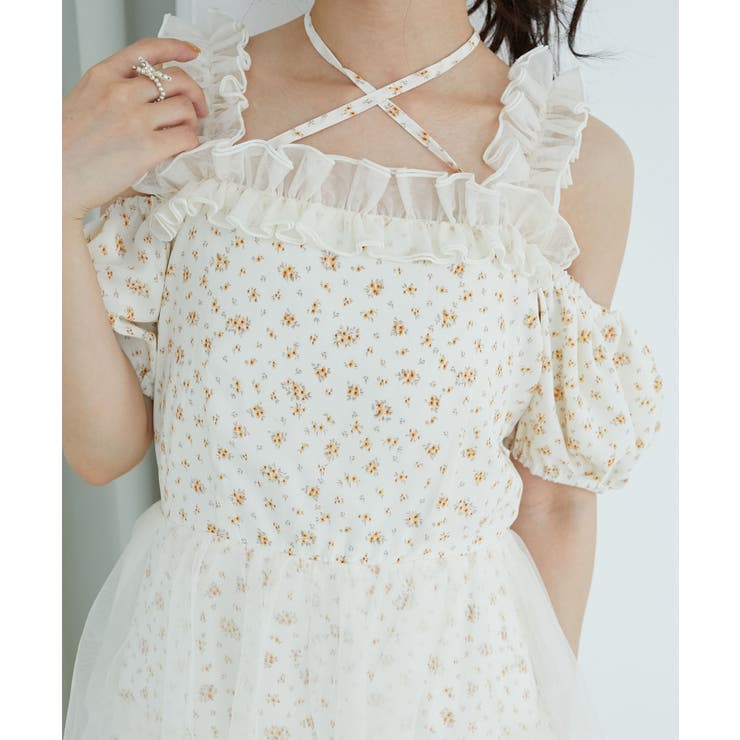 スイートチュールティアードワンピース | MAJESTIC LEGON  | 詳細画像23 