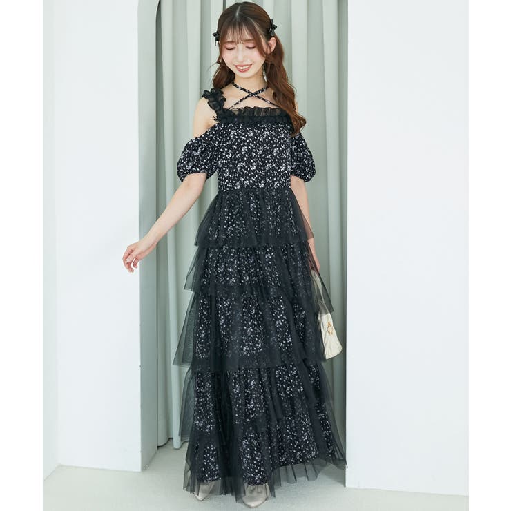 スイートチュールティアードワンピース | MAJESTIC LEGON  | 詳細画像26 