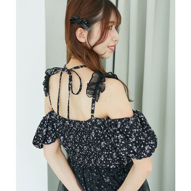 スイートチュールティアードワンピース | MAJESTIC LEGON  | 詳細画像30 