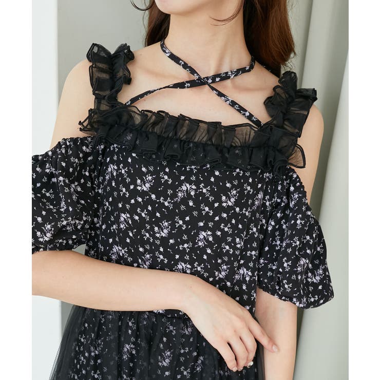 スイートチュールティアードワンピース | MAJESTIC LEGON  | 詳細画像31 