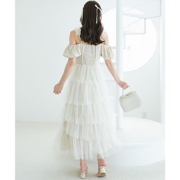 スイートチュールティアードワンピース | MAJESTIC LEGON  | 詳細画像8 