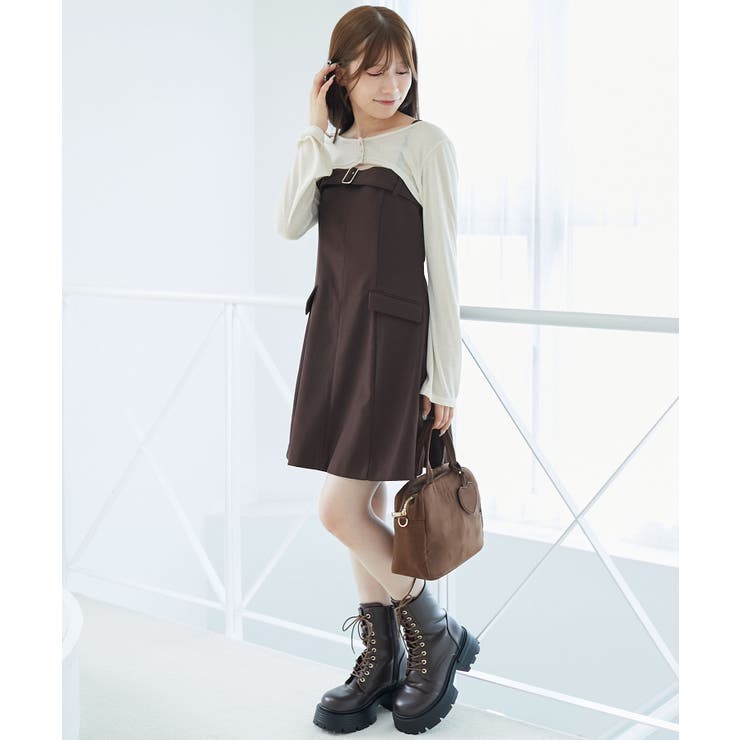 デコルテオープンミニワンピセット | MAJESTIC LEGON  | 詳細画像10 