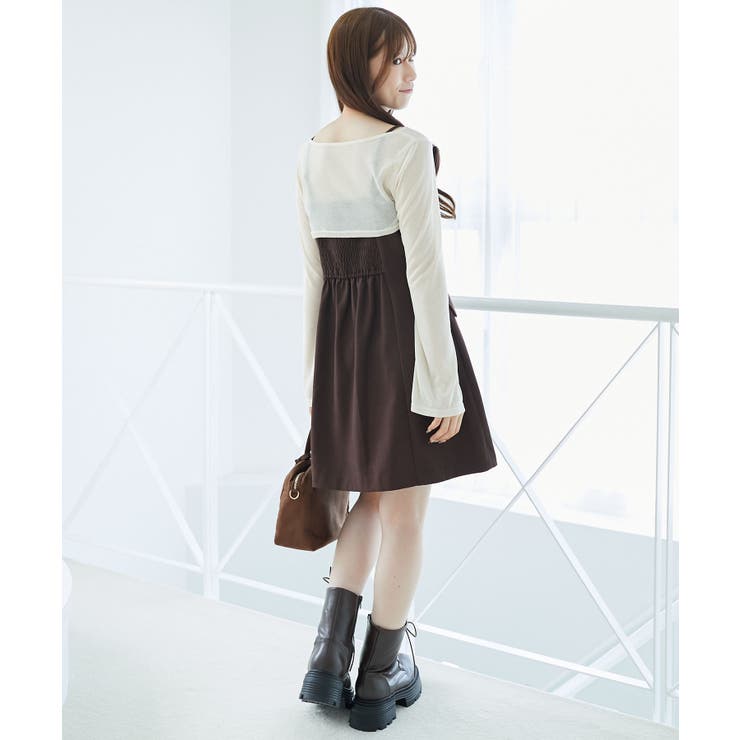 デコルテオープンミニワンピセット | MAJESTIC LEGON  | 詳細画像11 