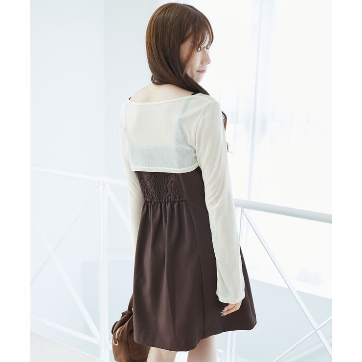 デコルテオープンミニワンピセット | MAJESTIC LEGON  | 詳細画像14 