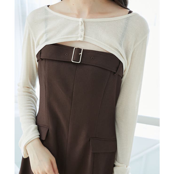 デコルテオープンミニワンピセット | MAJESTIC LEGON  | 詳細画像15 