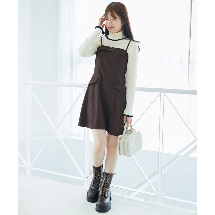 デコルテオープンミニワンピセット | MAJESTIC LEGON  | 詳細画像16 