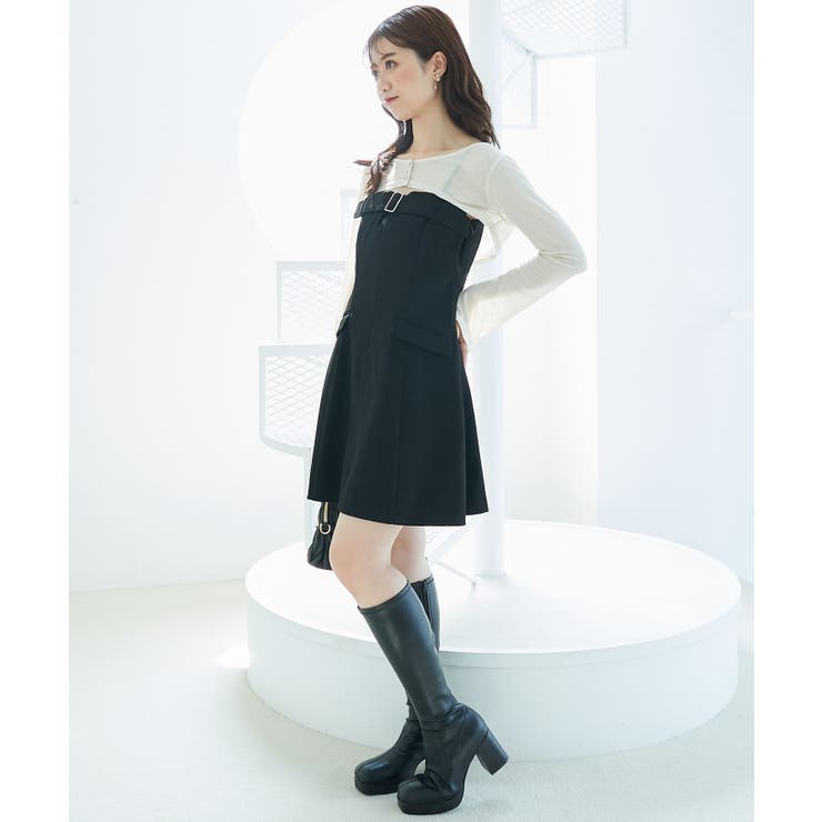 デコルテオープンミニワンピセット | MAJESTIC LEGON  | 詳細画像18 