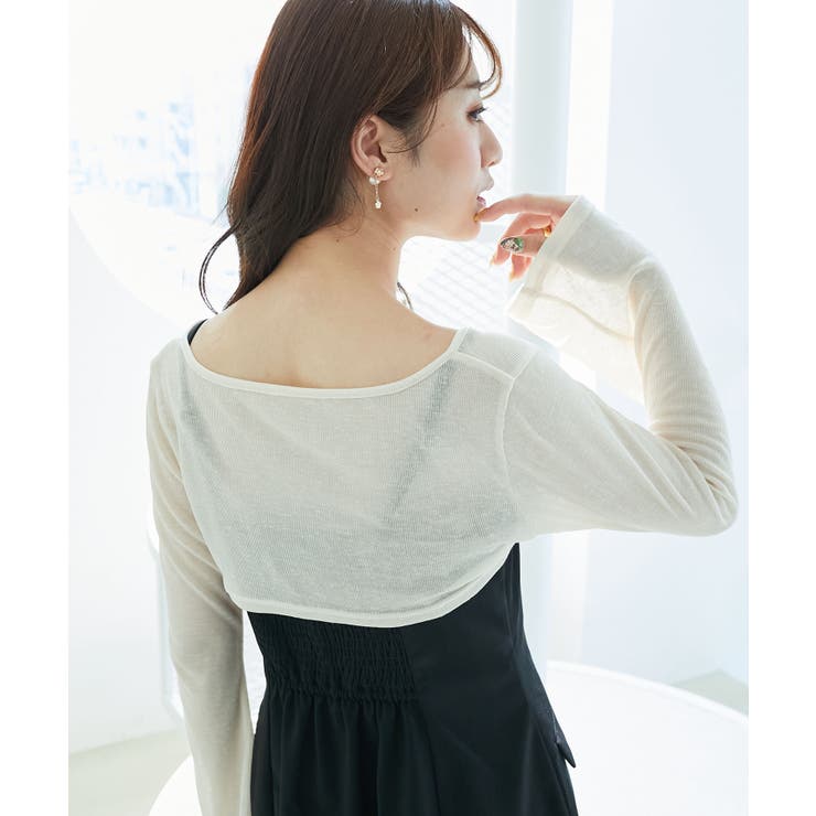 デコルテオープンミニワンピセット | MAJESTIC LEGON  | 詳細画像22 