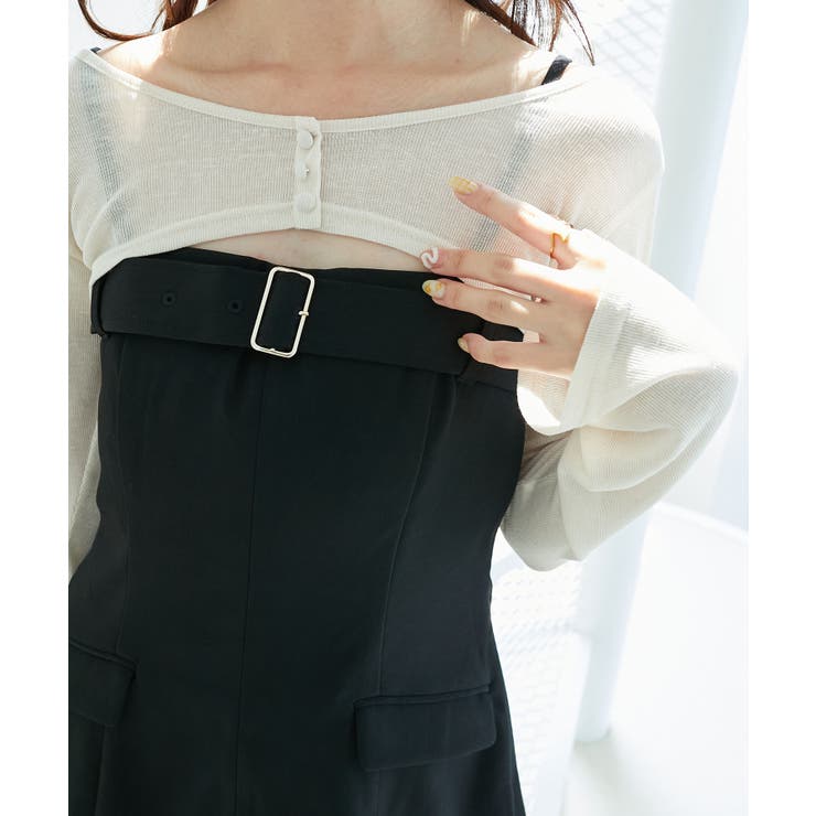 デコルテオープンミニワンピセット | MAJESTIC LEGON  | 詳細画像23 