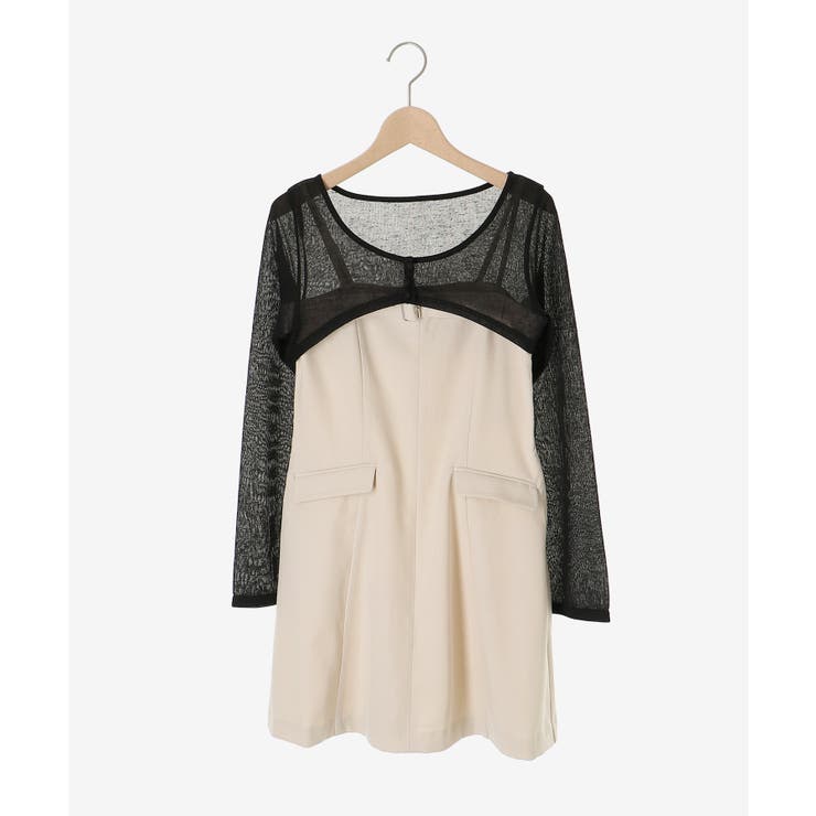 デコルテオープンミニワンピセット | MAJESTIC LEGON  | 詳細画像24 