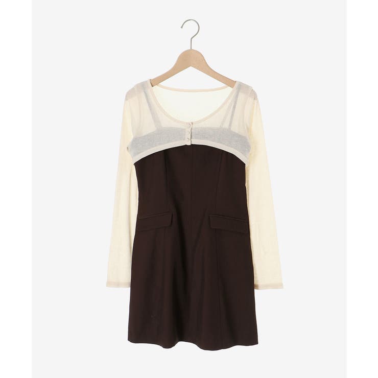 デコルテオープンミニワンピセット | MAJESTIC LEGON  | 詳細画像25 