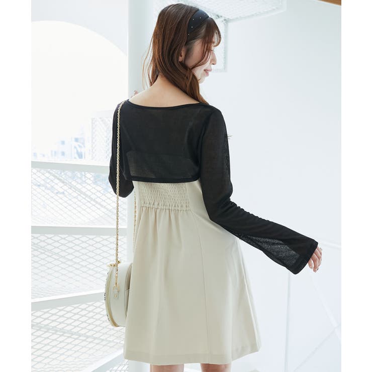 デコルテオープンミニワンピセット | MAJESTIC LEGON  | 詳細画像7 