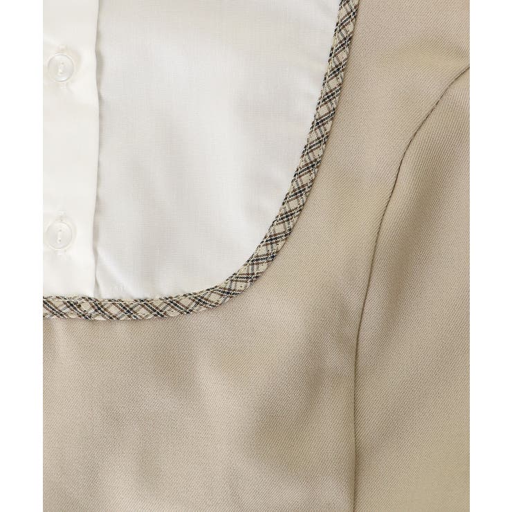 ドッキングノースリーブミニワンピース | MAJESTIC LEGON  | 詳細画像28