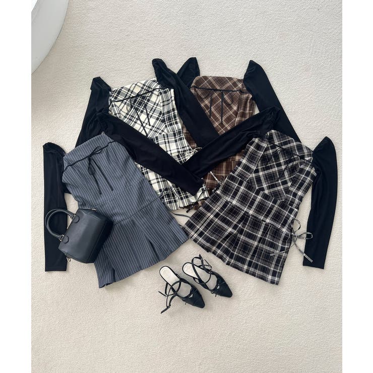 ドッキングプリーツミニワンピ | MAJESTIC LEGON  | 詳細画像2 