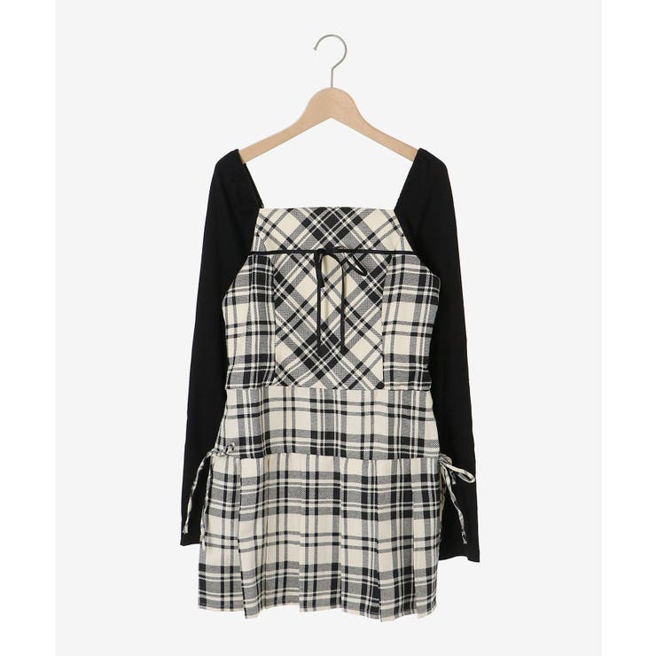 ドッキングプリーツミニワンピ | MAJESTIC LEGON  | 詳細画像31 