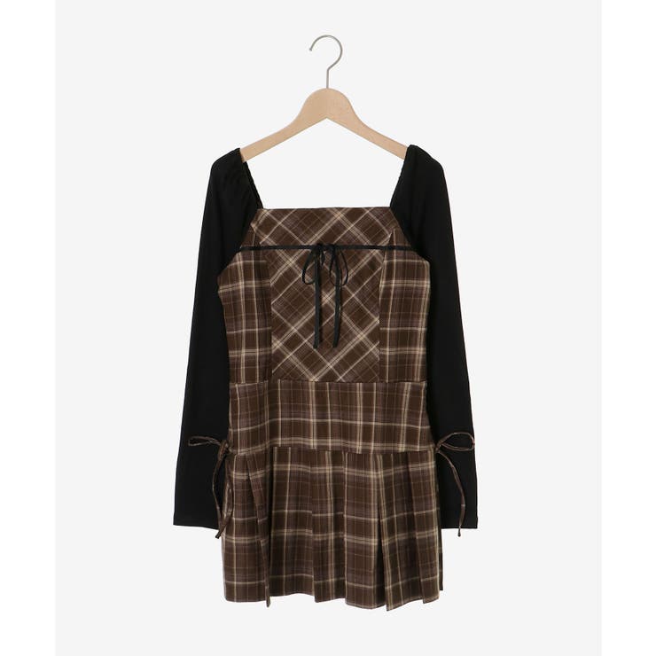 ドッキングプリーツミニワンピ | MAJESTIC LEGON  | 詳細画像34 