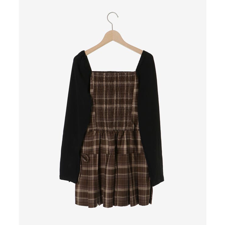 ドッキングプリーツミニワンピ | MAJESTIC LEGON  | 詳細画像35 