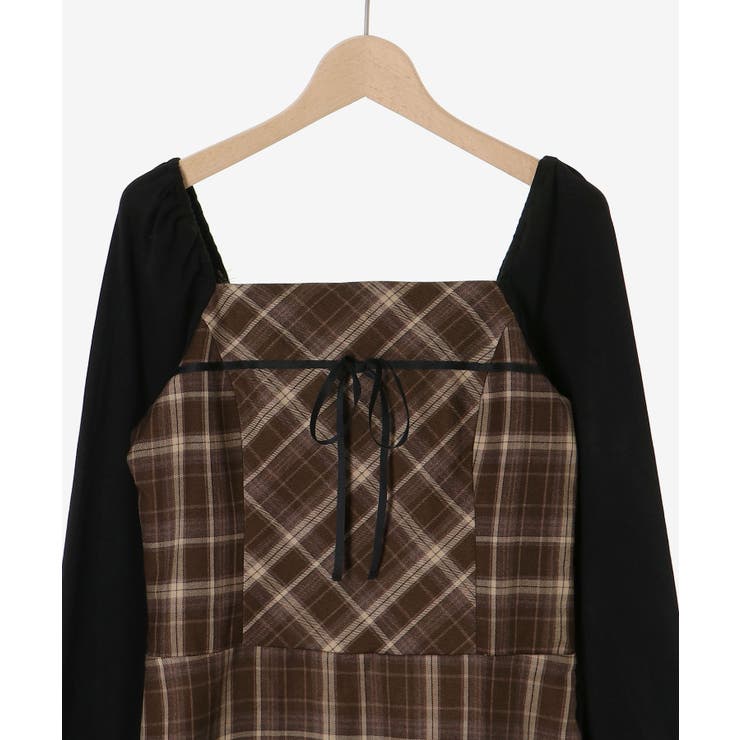 ドッキングプリーツミニワンピ | MAJESTIC LEGON  | 詳細画像36 