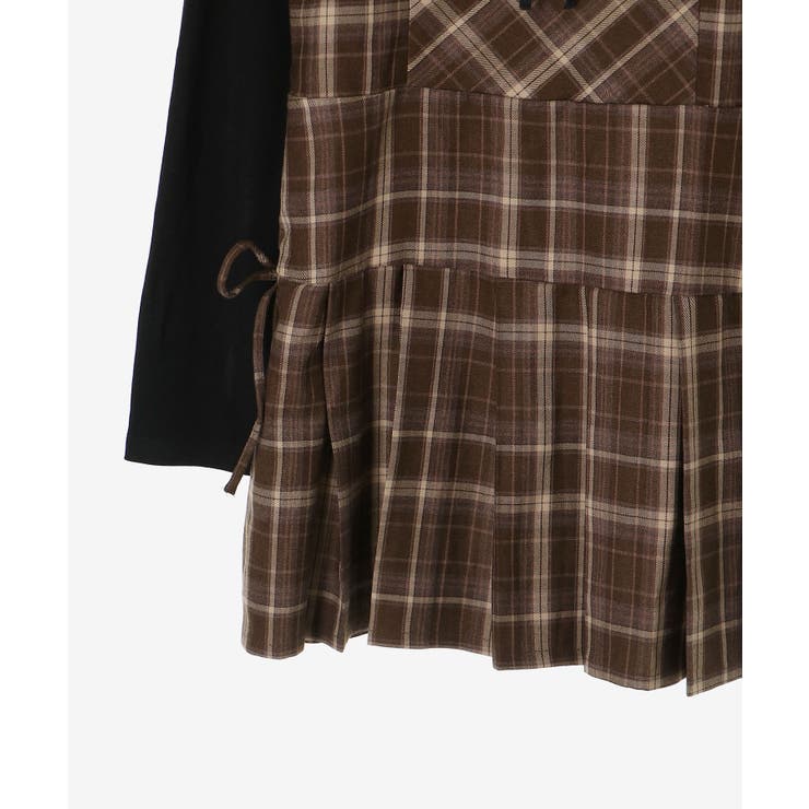 ドッキングプリーツミニワンピ | MAJESTIC LEGON  | 詳細画像38 