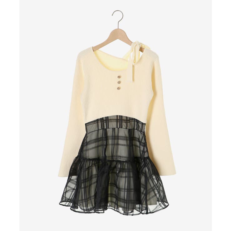 ショルダーリボンコルセットミニワンピ | MAJESTIC LEGON  | 詳細画像28 