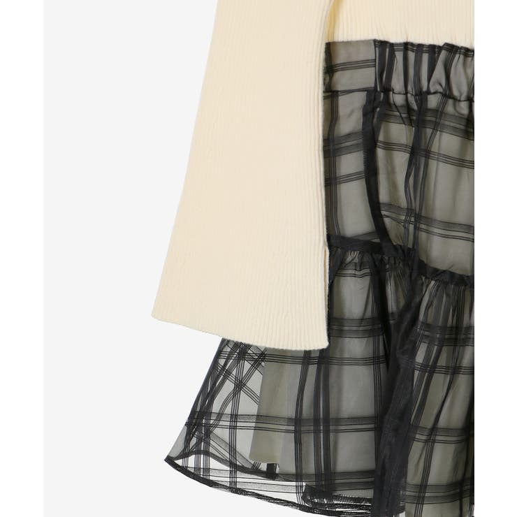 ショルダーリボンコルセットミニワンピ | MAJESTIC LEGON  | 詳細画像33 