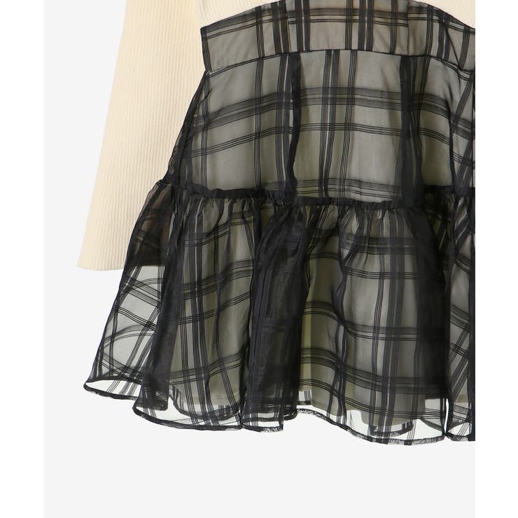 ショルダーリボンコルセットミニワンピ | MAJESTIC LEGON  | 詳細画像34 