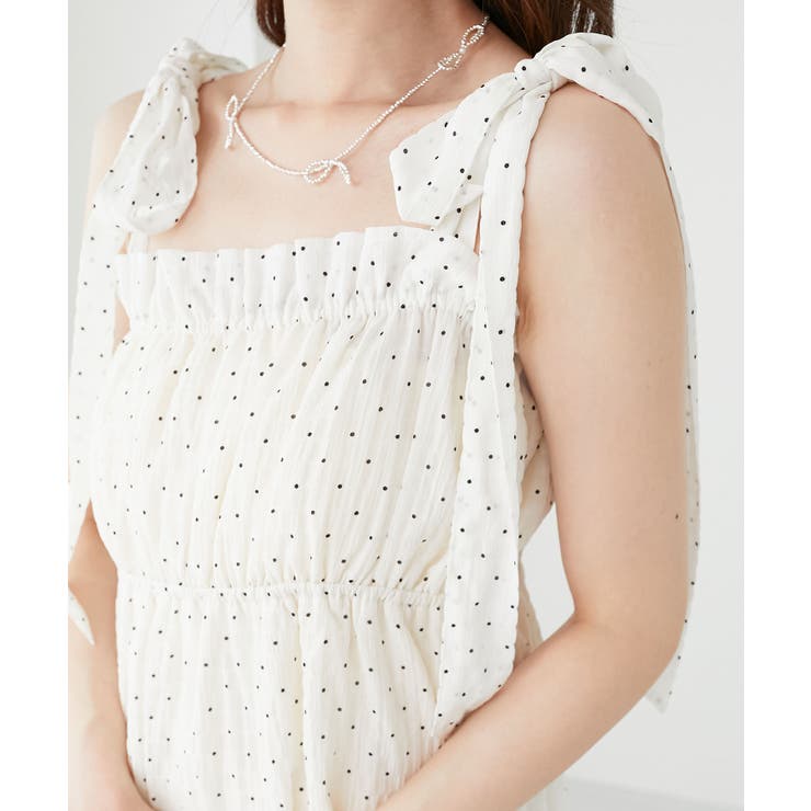 肩リボンキャミワンピース | MAJESTIC LEGON  | 詳細画像10 