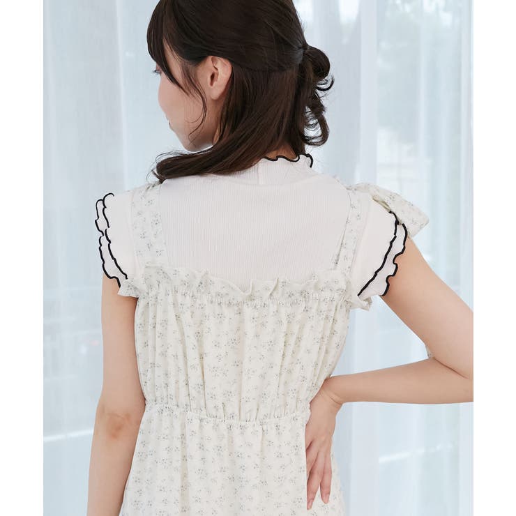 肩リボンキャミワンピース | MAJESTIC LEGON  | 詳細画像18 