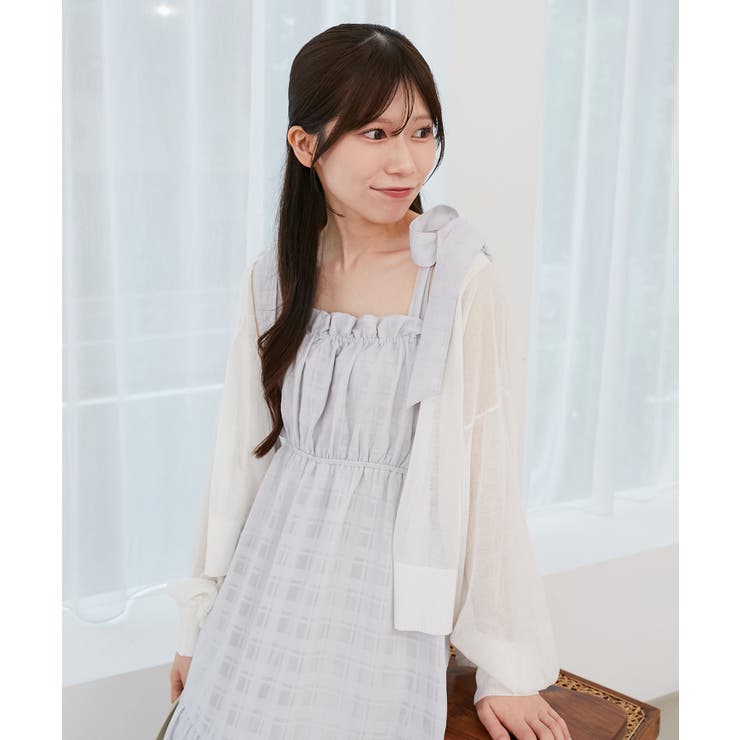 肩リボンキャミワンピース | MAJESTIC LEGON  | 詳細画像24 