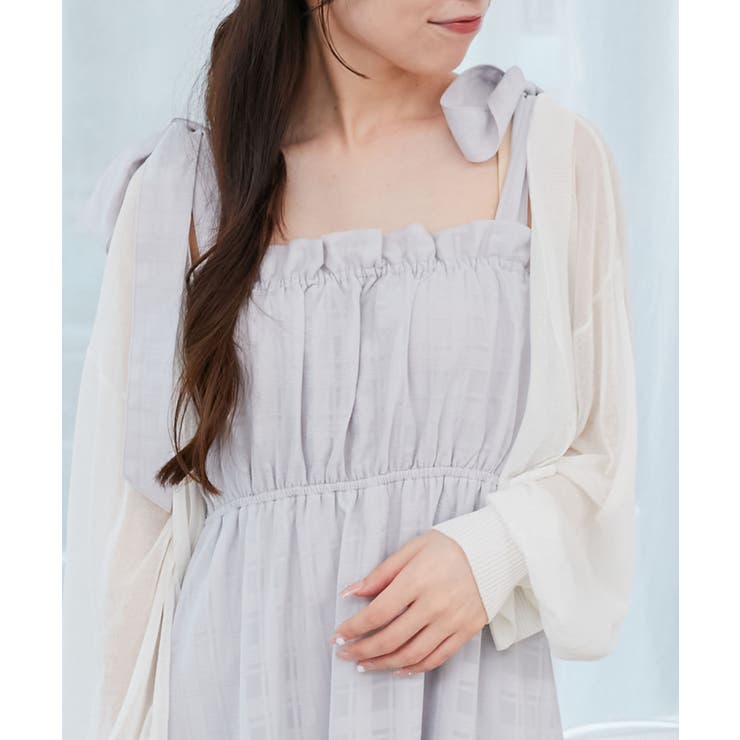 肩リボンキャミワンピース | MAJESTIC LEGON  | 詳細画像25 