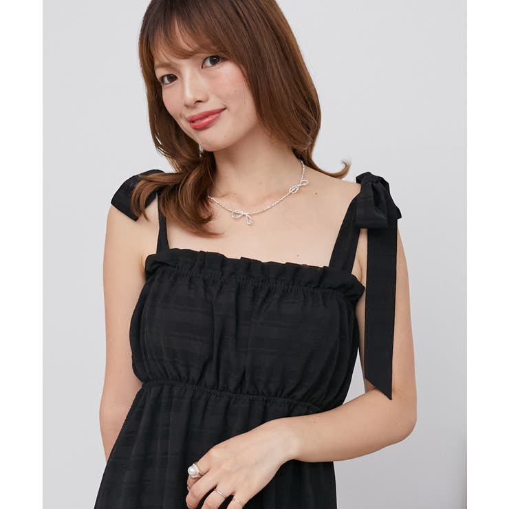 肩リボンキャミワンピース | MAJESTIC LEGON  | 詳細画像35 