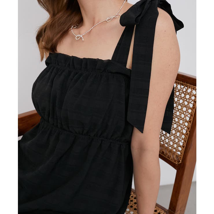 肩リボンキャミワンピース | MAJESTIC LEGON  | 詳細画像38 