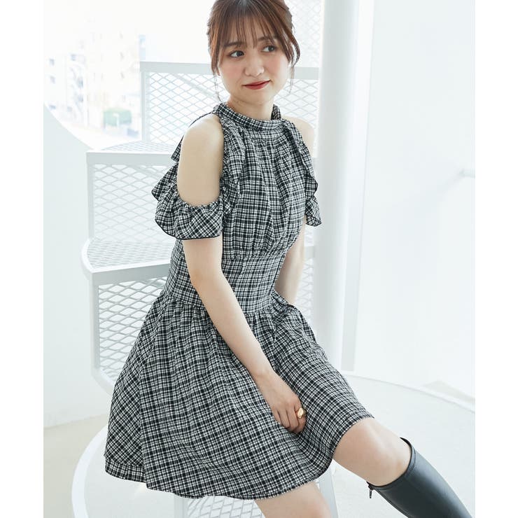 ブラック柄 | アメスリミニワンピース | MAJESTIC LEGON 