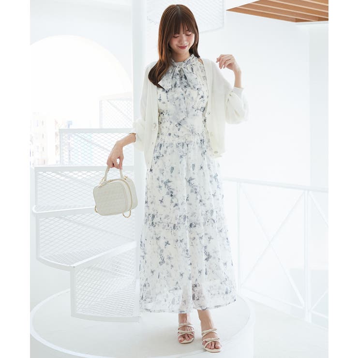 オフ／柄 | ◎アメスリロングワンピース | MAJESTIC LEGON 