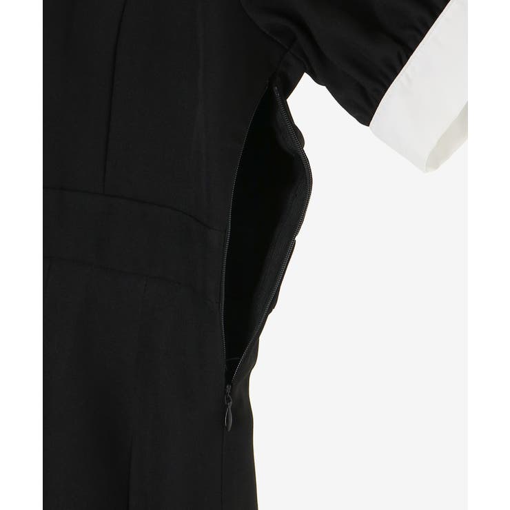 衿配色ミニワンピース | MAJESTIC LEGON  | 詳細画像29 