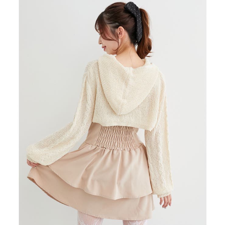 フードボレロ×ミニキャミワンピセット | MAJESTIC LEGON  | 詳細画像35 