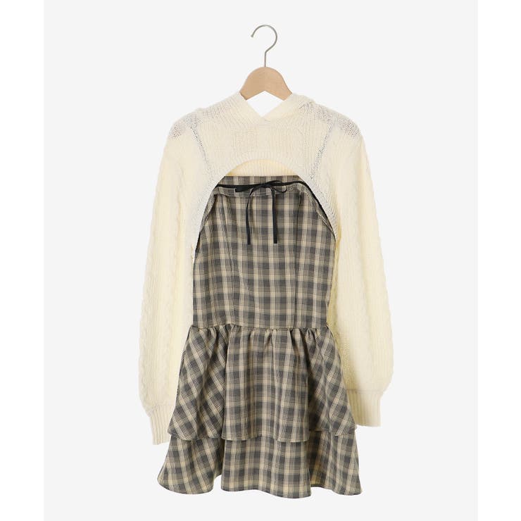 フードボレロ×ミニキャミワンピセット | MAJESTIC LEGON  | 詳細画像38 