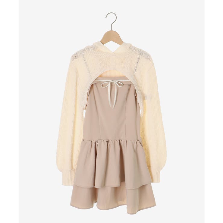 フードボレロ×ミニキャミワンピセット | MAJESTIC LEGON  | 詳細画像39 