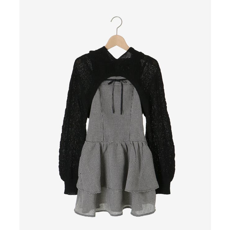 フードボレロ×ミニキャミワンピセット | MAJESTIC LEGON  | 詳細画像40 