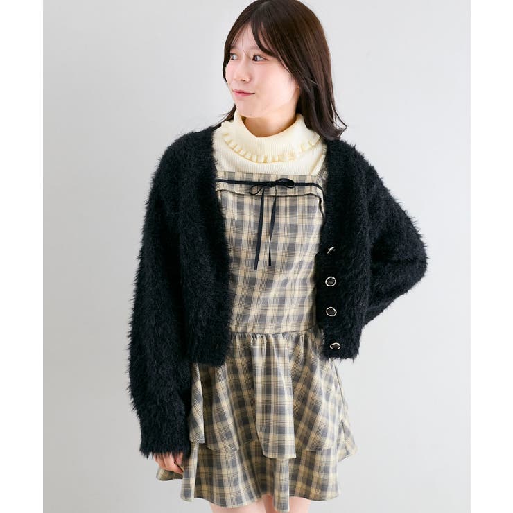 フードボレロ×ミニキャミワンピセット | MAJESTIC LEGON  | 詳細画像6 