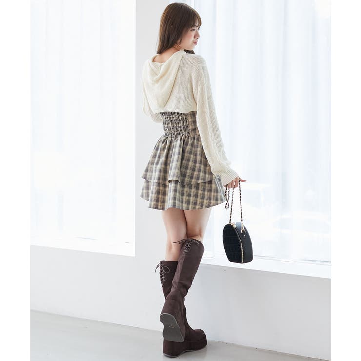 フードボレロ×ミニキャミワンピセット | MAJESTIC LEGON  | 詳細画像9 