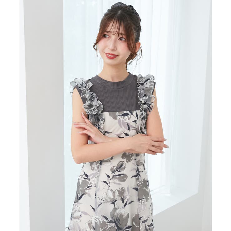 ノースリフリルドッキングワンピ | MAJESTIC LEGON  | 詳細画像15 