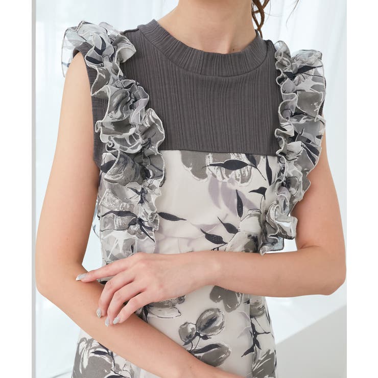 ノースリフリルドッキングワンピ | MAJESTIC LEGON  | 詳細画像18 