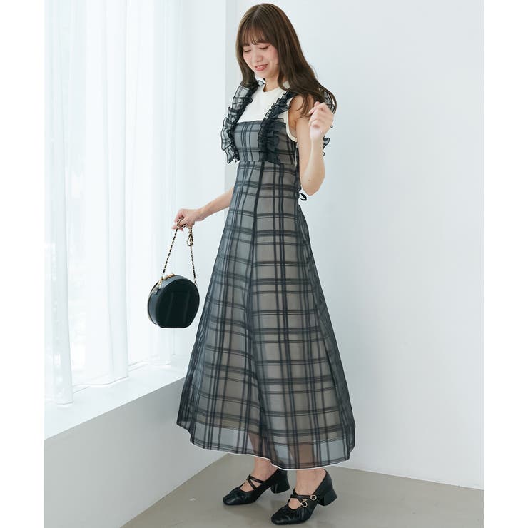 ノースリフリルドッキングワンピ | MAJESTIC LEGON  | 詳細画像22 